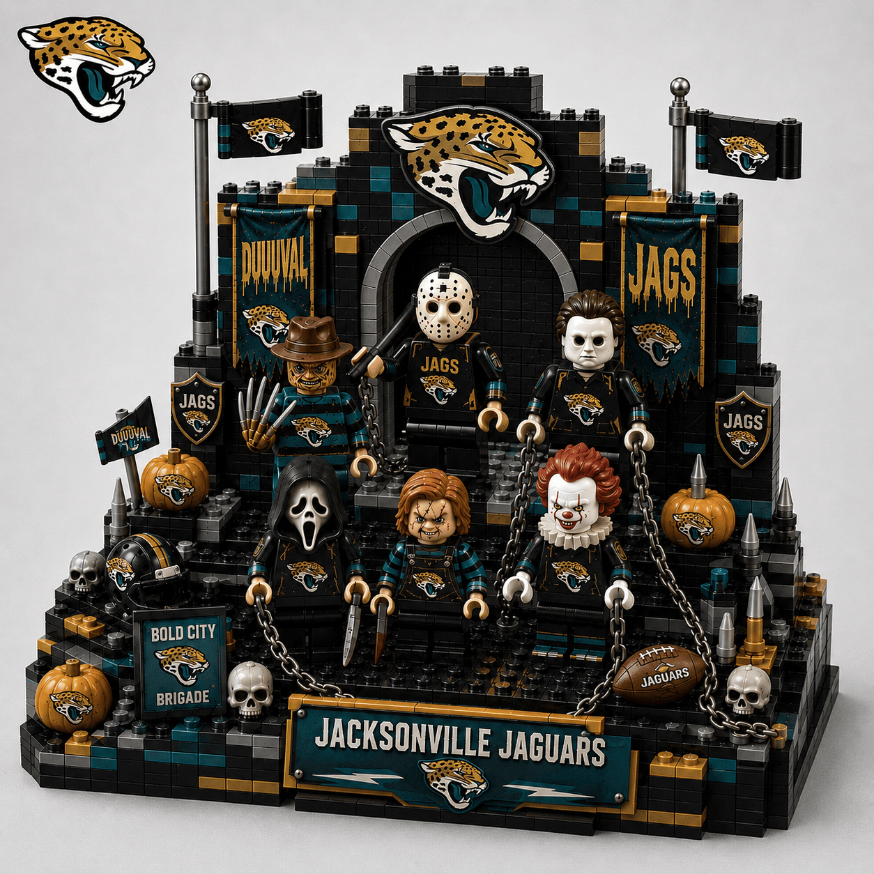JSVJ Premium Building Brick Sets TNSM