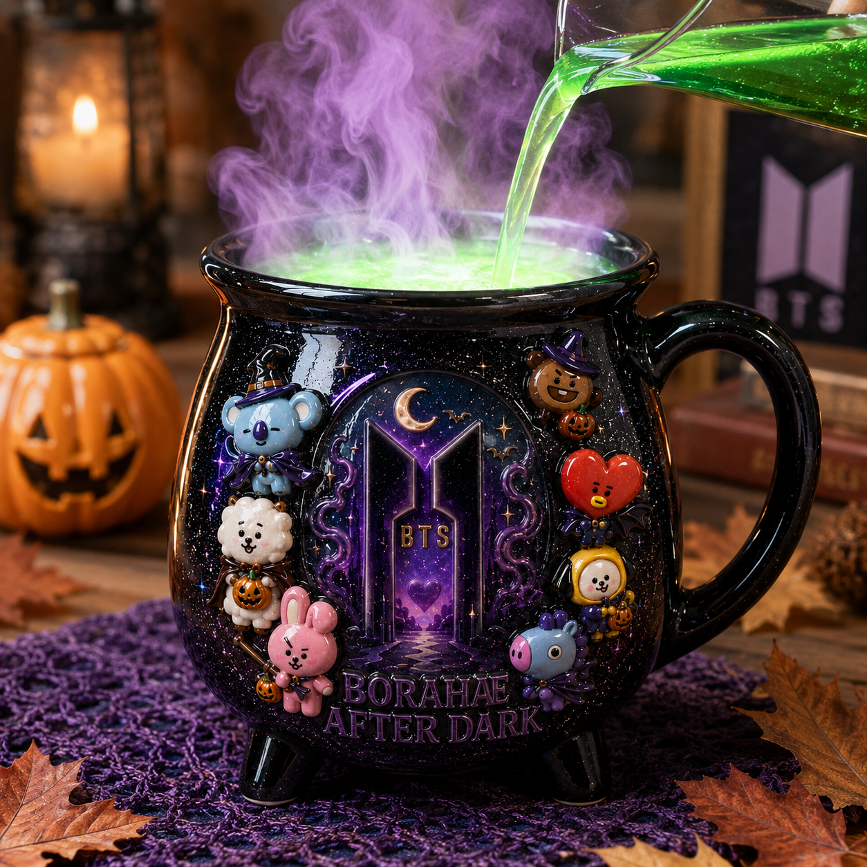 Premium BTS Witch Cauldron Mug NPL
