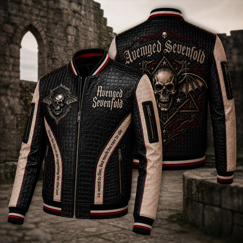 Premium SVD Leather Zipper Jacket PVNA