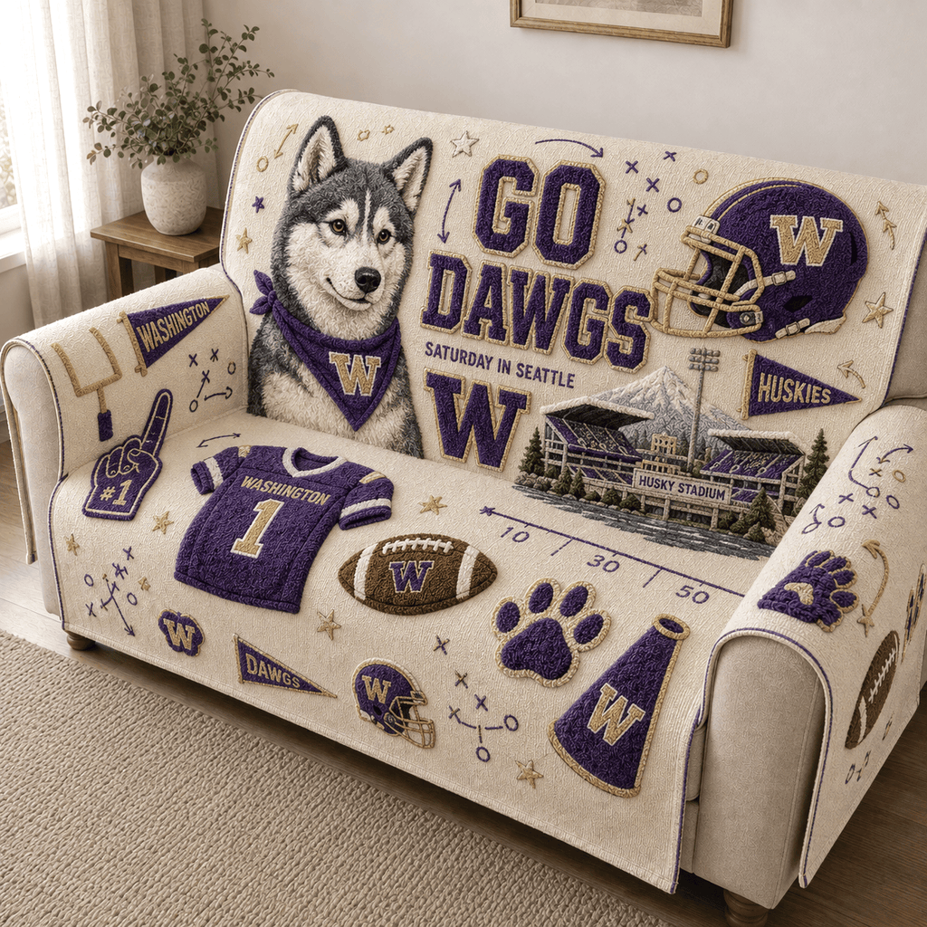 WSH Tufted Sofa Cover & Pillow Set HTTT